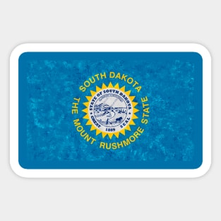 State flag of South Dakota Sticker